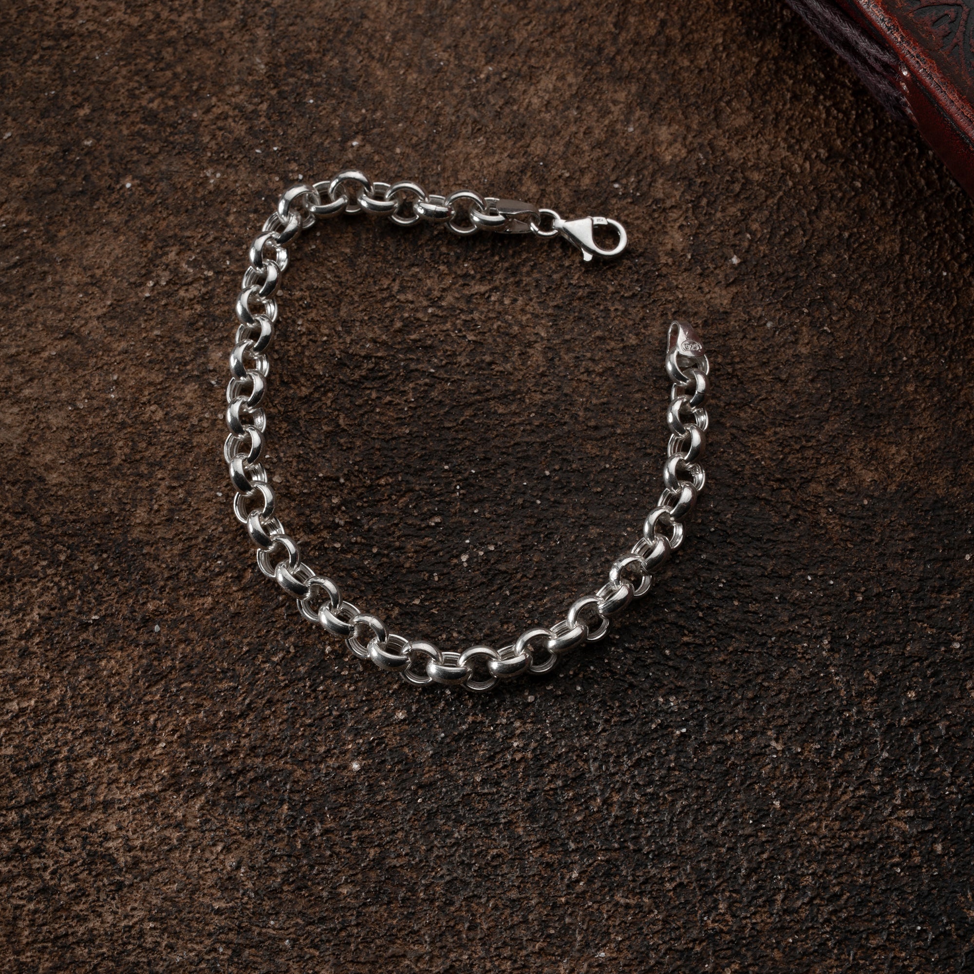 Silberarmband 5mm von Ketten Boss aus 925er Silber, schlichtes und elegantes Schmuckstück für Damen und Herren
