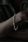 Monte Carlo Armband 5mm aus 925 Silber von Ketten Boss, glänzendes silbernes Schmuckstück mit eleganter Oberfläche